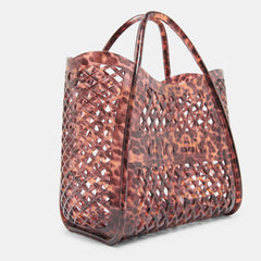 TOAST Tortoise Stella Jelly Top-Handle Handbag / Dolce Vita