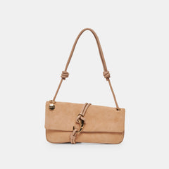 ALICE SHOULDER BAG BEIGE SUEDE
 – Dolce Vita / Dolce Vita