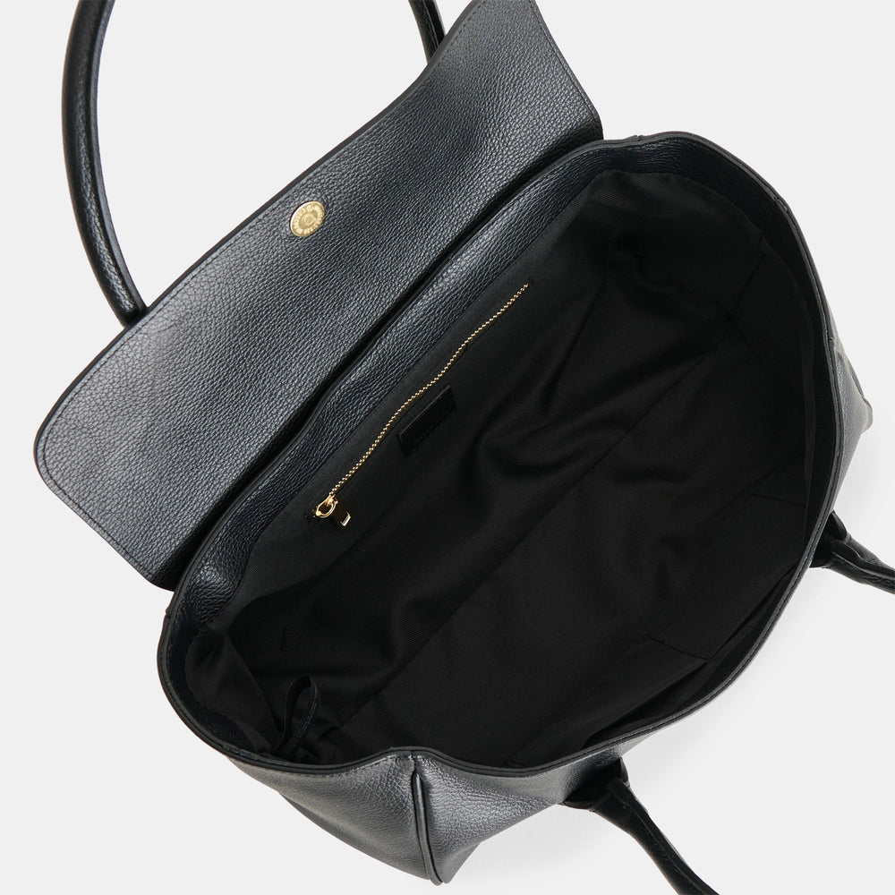 IRENE SHOULDER BAG BLACK LEATHER
 – Dolce Vita / Dolce Vita