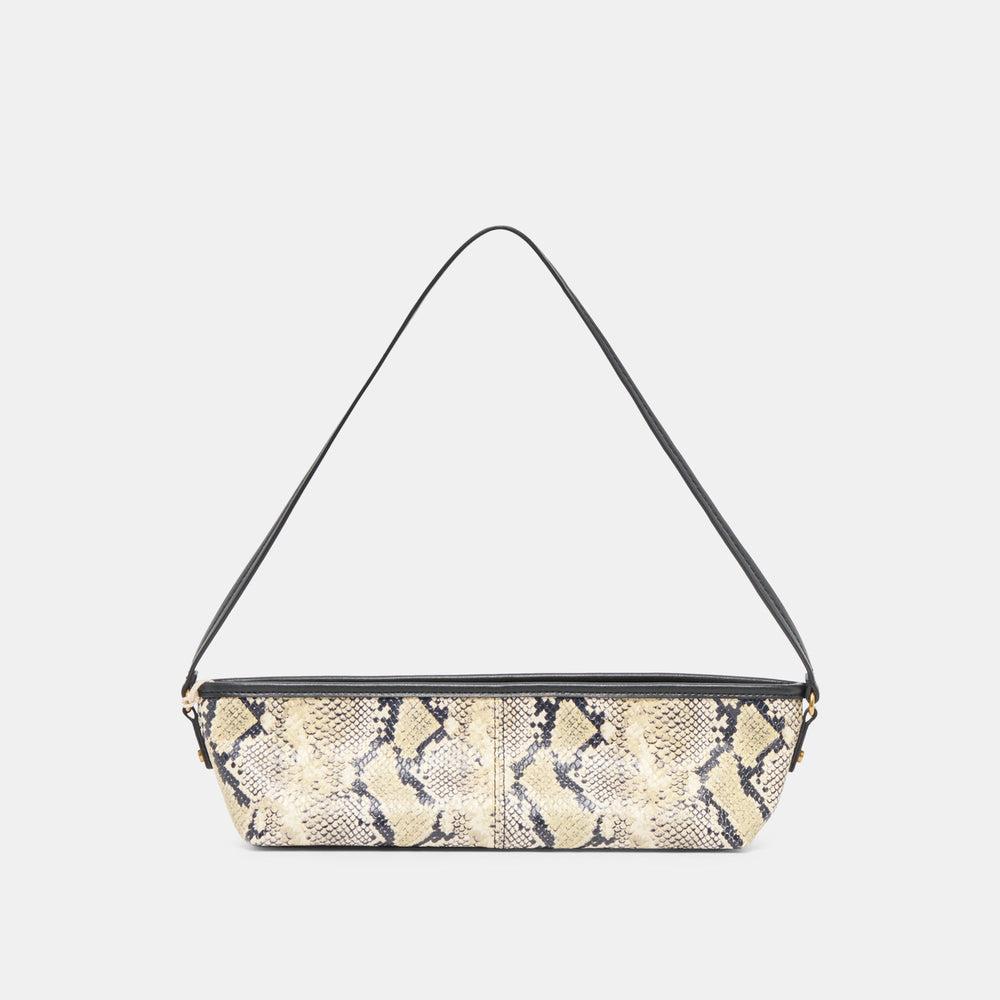 Savaii Black White Snake Stella Shoulder Bag / Dolce Vita