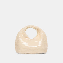 Dahlia Sequin Ivory Sequin Handbag / Dolce Vita