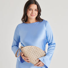 ISOLDE CLUTCH BEIGE STELLA
 – Dolce Vita / Dolce Vita