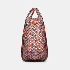TOAST Tortoise Stella Jelly Top-Handle Handbag / Dolce Vita