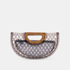 Solandra Smoke Jelly Clutch / Dolce Vita