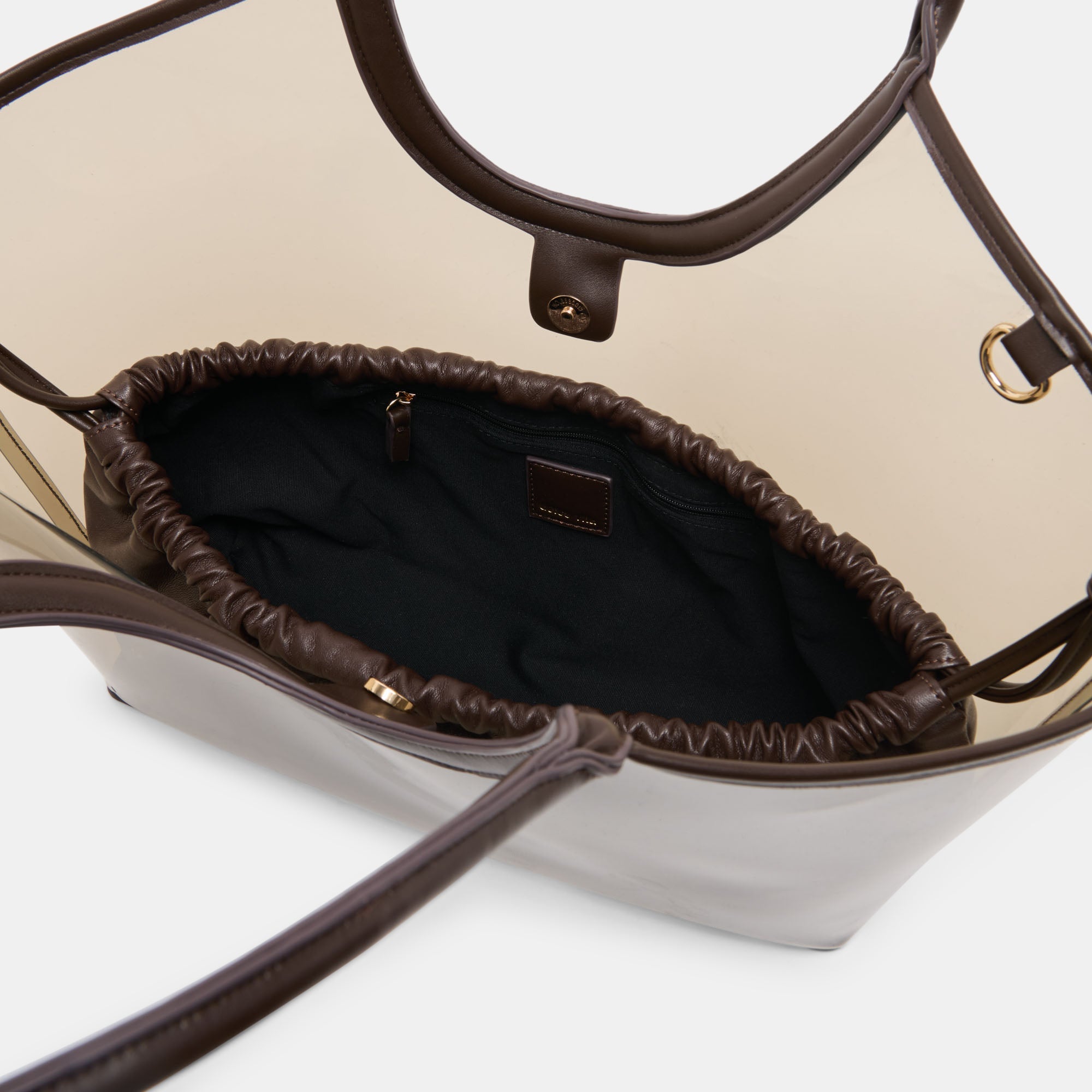 GISELLE Smoke Jelly Tote Shoulder Bag / Dolce Vita