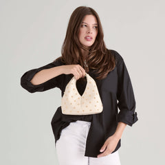 Dahlia Cream Stella Handbag / Dolce Vita
