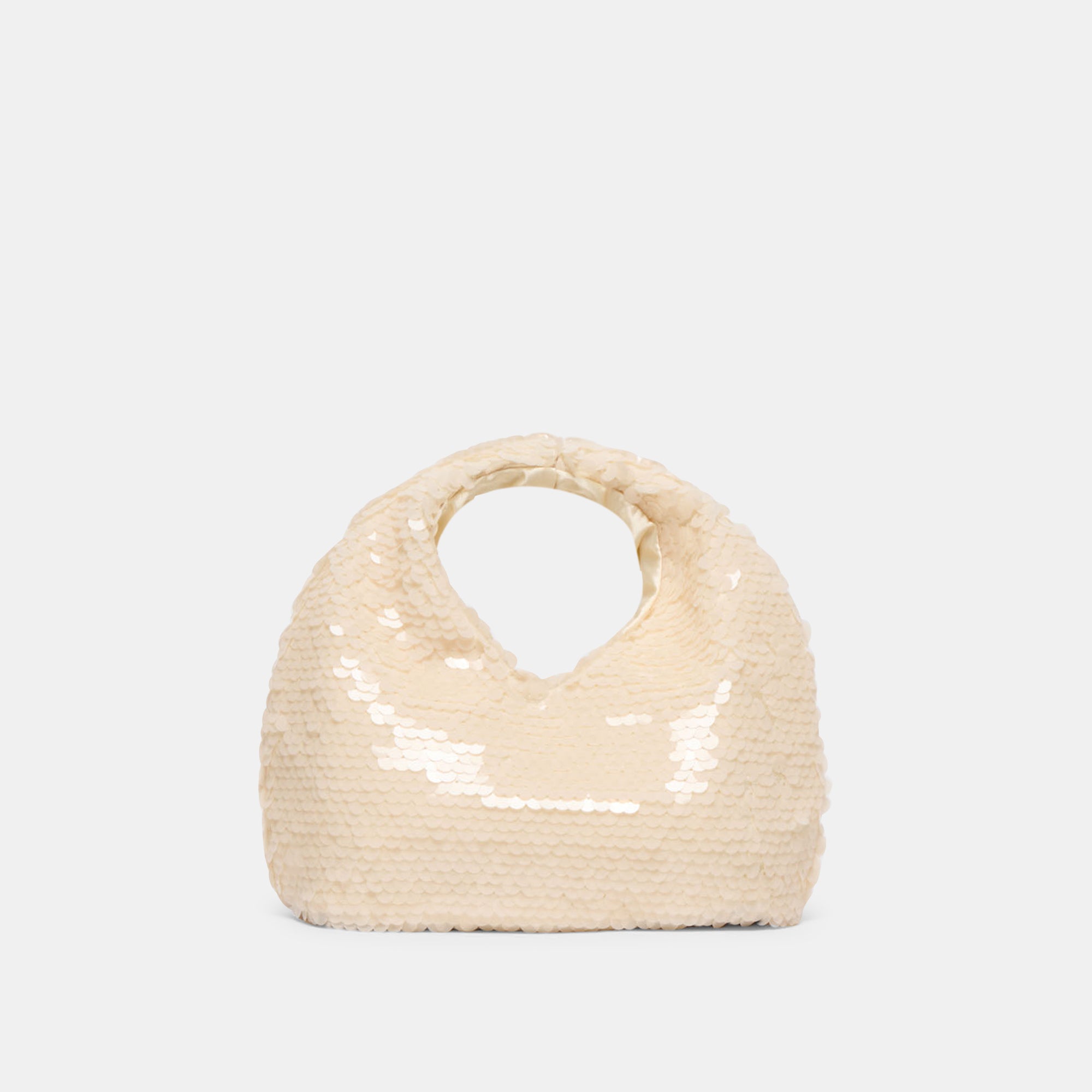 Dahlia Sequin Ivory Sequin Handbag / Dolce Vita