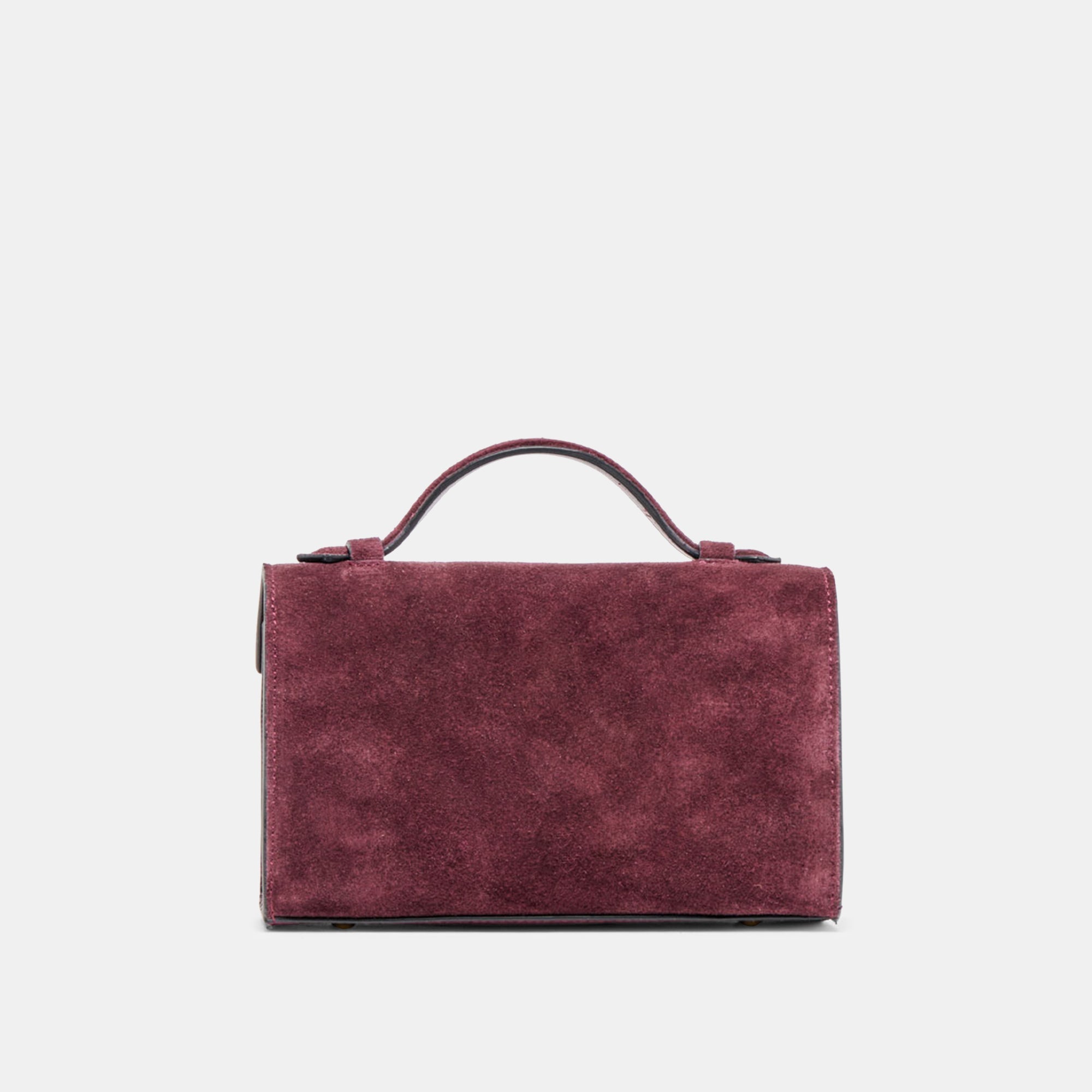 Zannone Burgundy Suede Crossbody / Dolce Vita