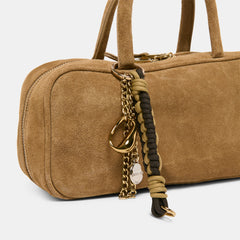 SANTINA HANDBAG TAUPE SUEDE
 – Dolce Vita / Dolce Vita