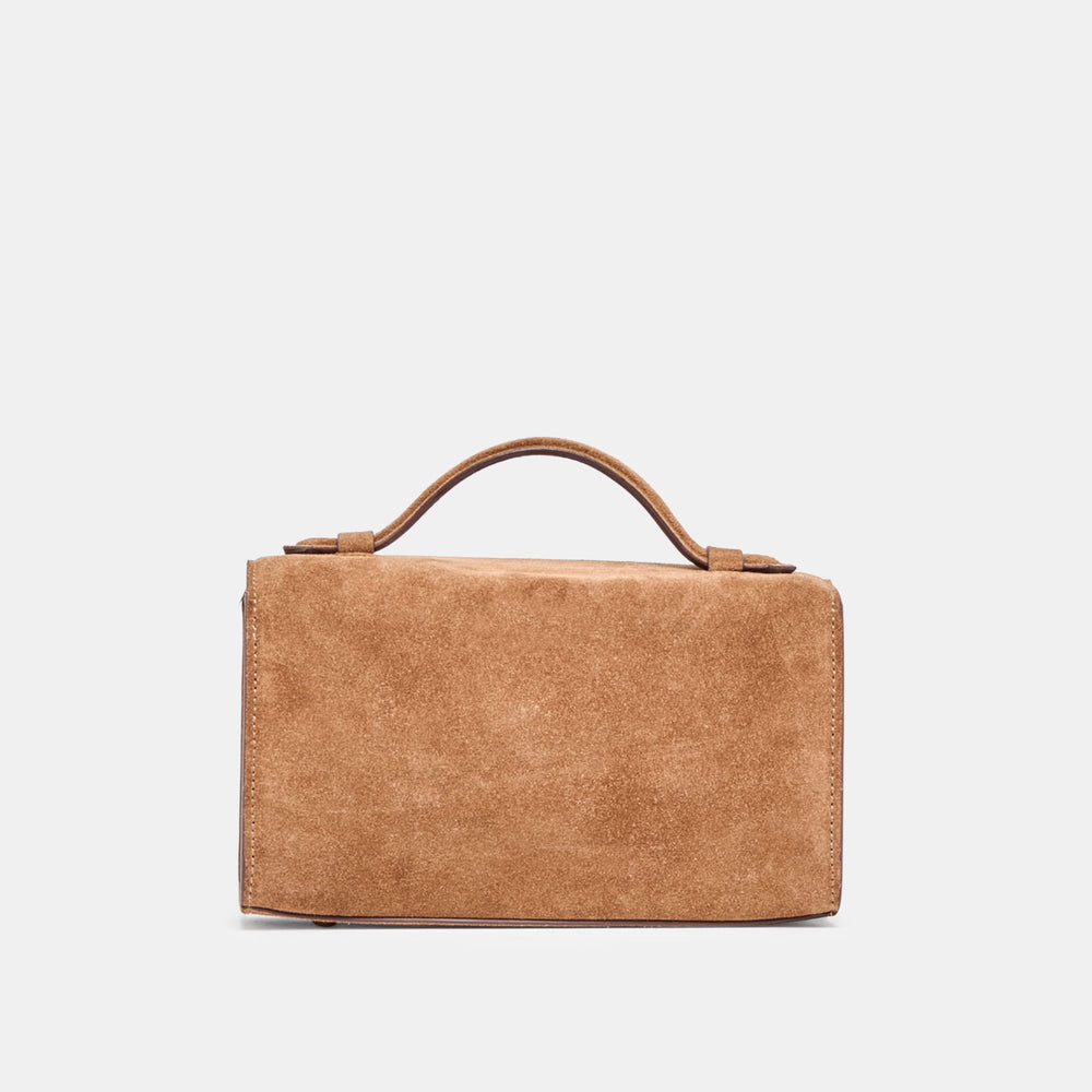 Chris Camel Suede Crossbody / Dolce Vita