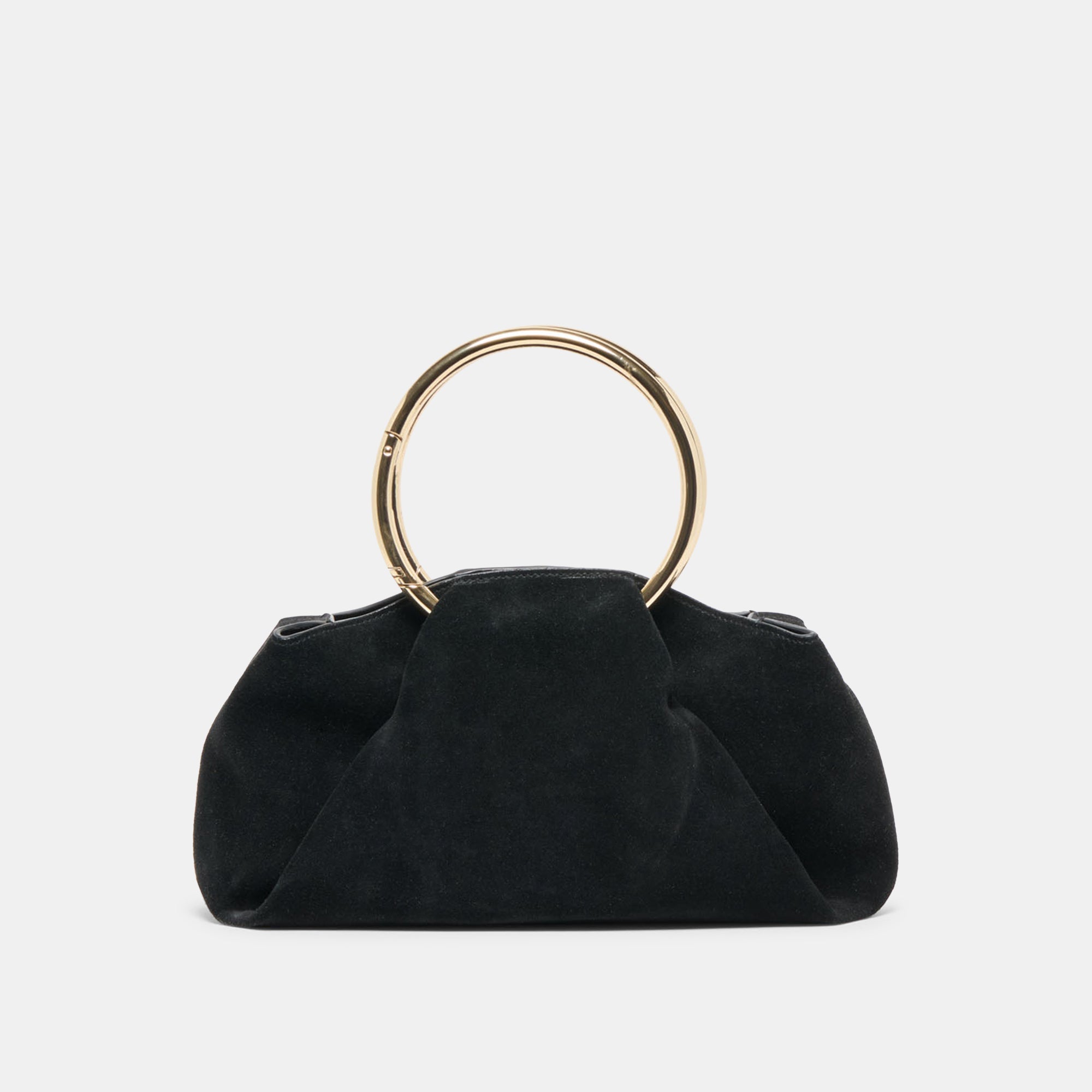 Channing Black Suede Handbag / Dolce Vita