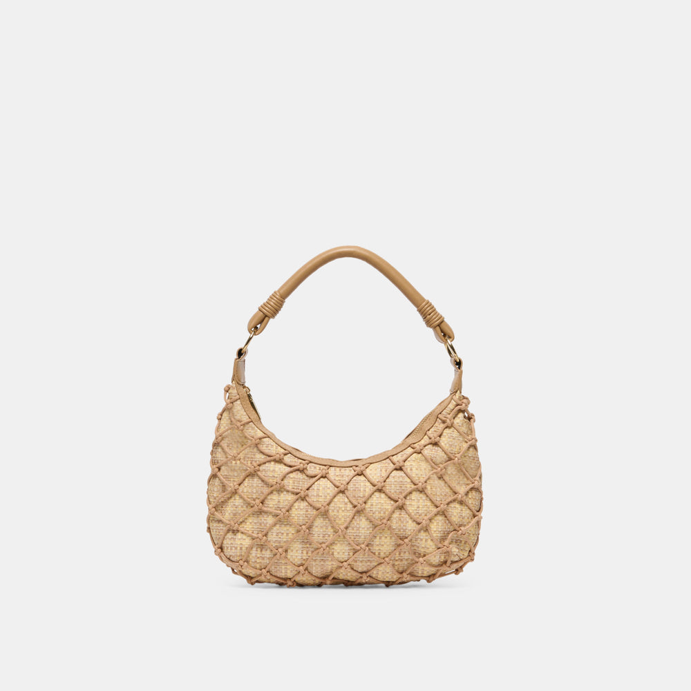 POSITANO SHOULDER BAG NATURAL RAFFIA
 – Dolce Vita / Dolce Vita