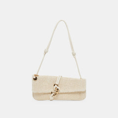 Alice Natural Raffia Shoulder Bag / Dolce Vita