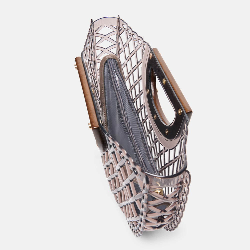 Solandra Smoke Jelly Clutch / Dolce Vita