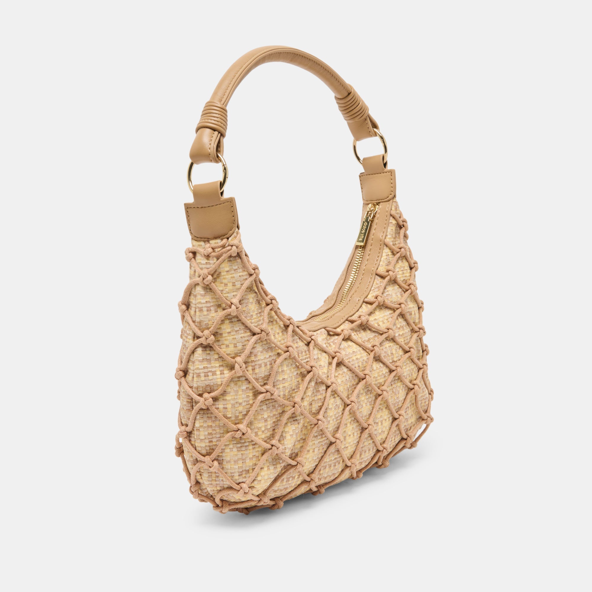POSITANO SHOULDER BAG NATURAL RAFFIA
 – Dolce Vita / Dolce Vita