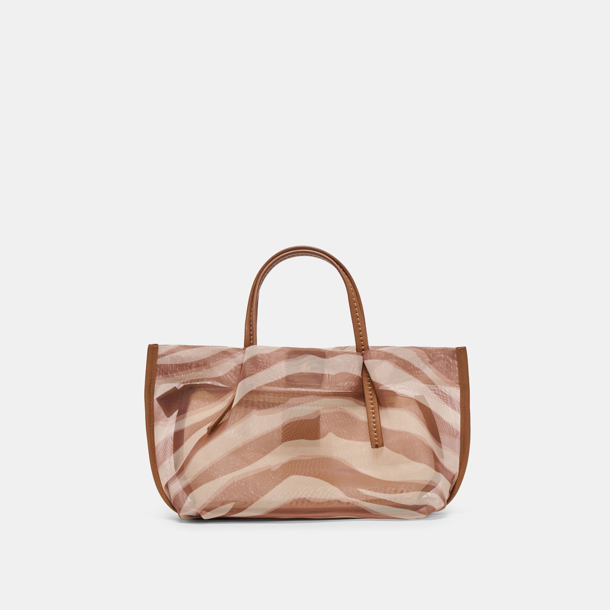 Selene Zebra Mesh Handbag / Dolce Vita