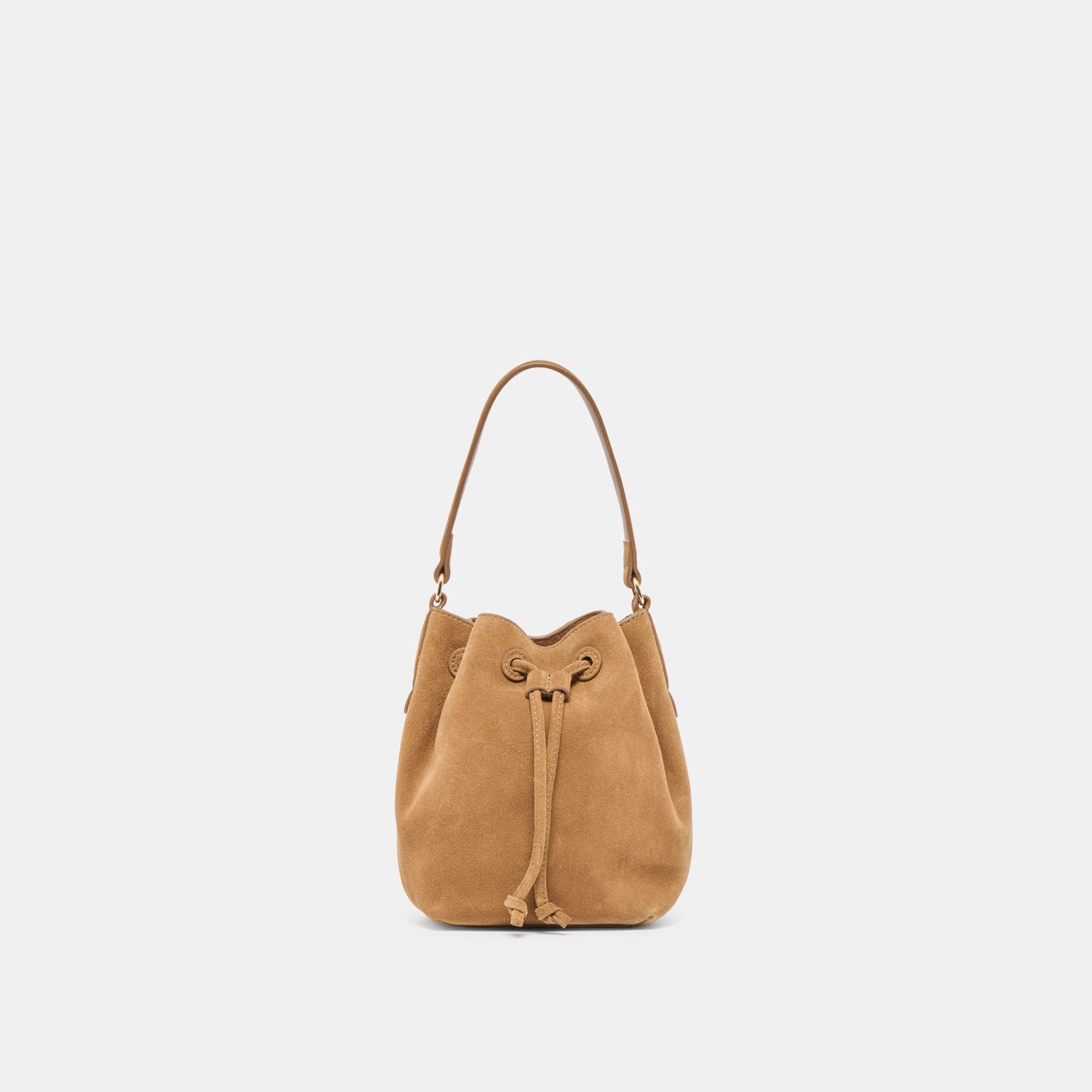 Amaru Brown Suede Crossbody / Dolce Vita