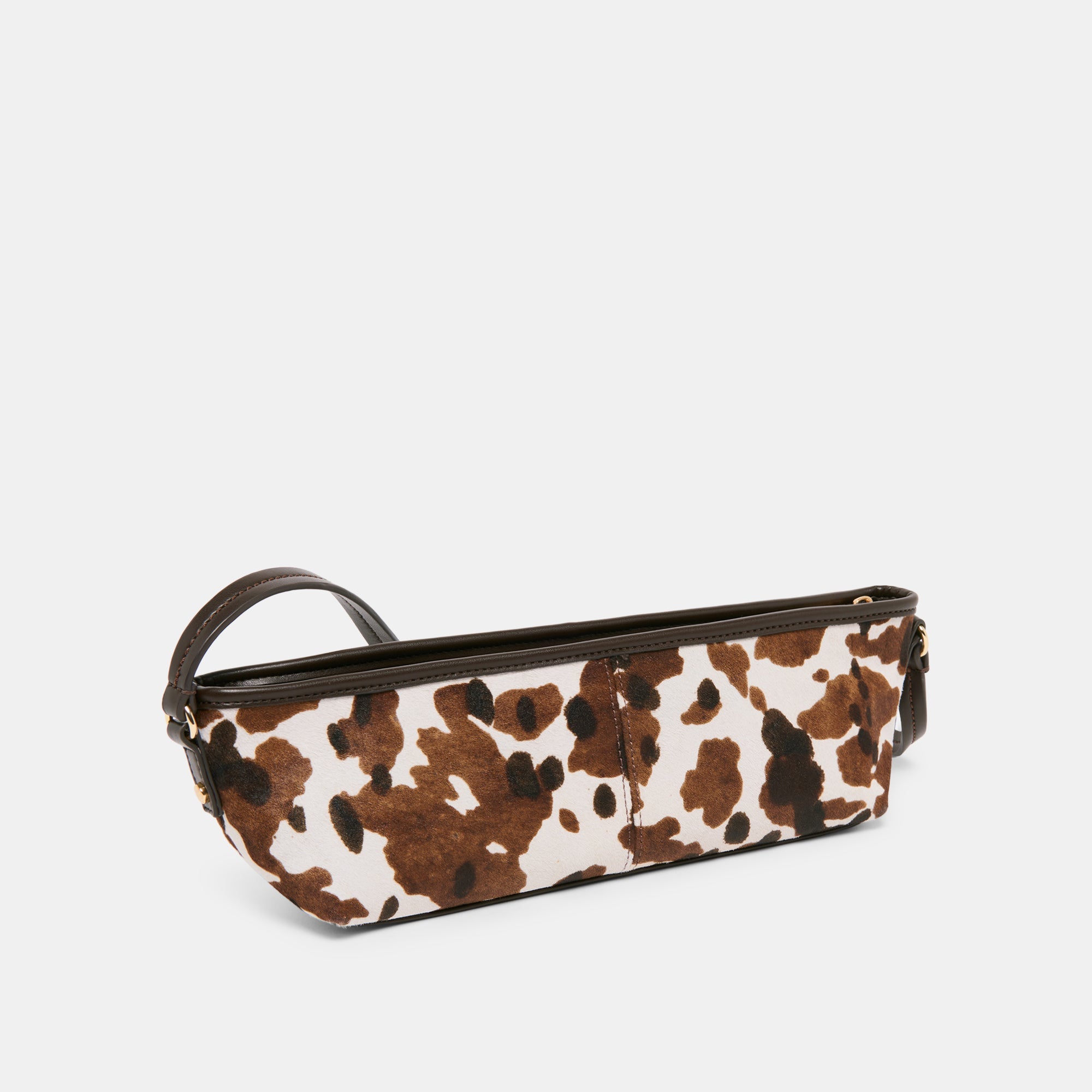 Savaii Cocoa Calf Hair Shoulder Bag / Dolce Vita