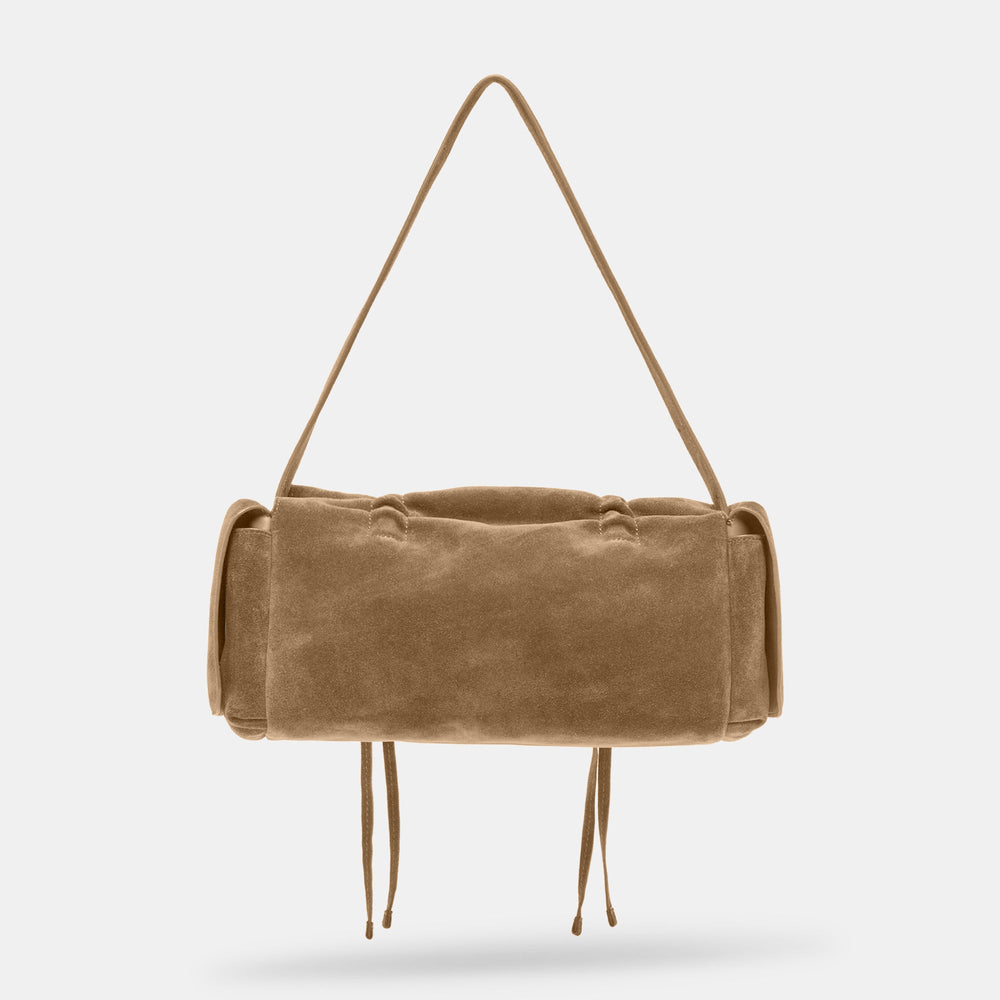 Hudson Olive Suede Shoulder Bag / Dolce Vita