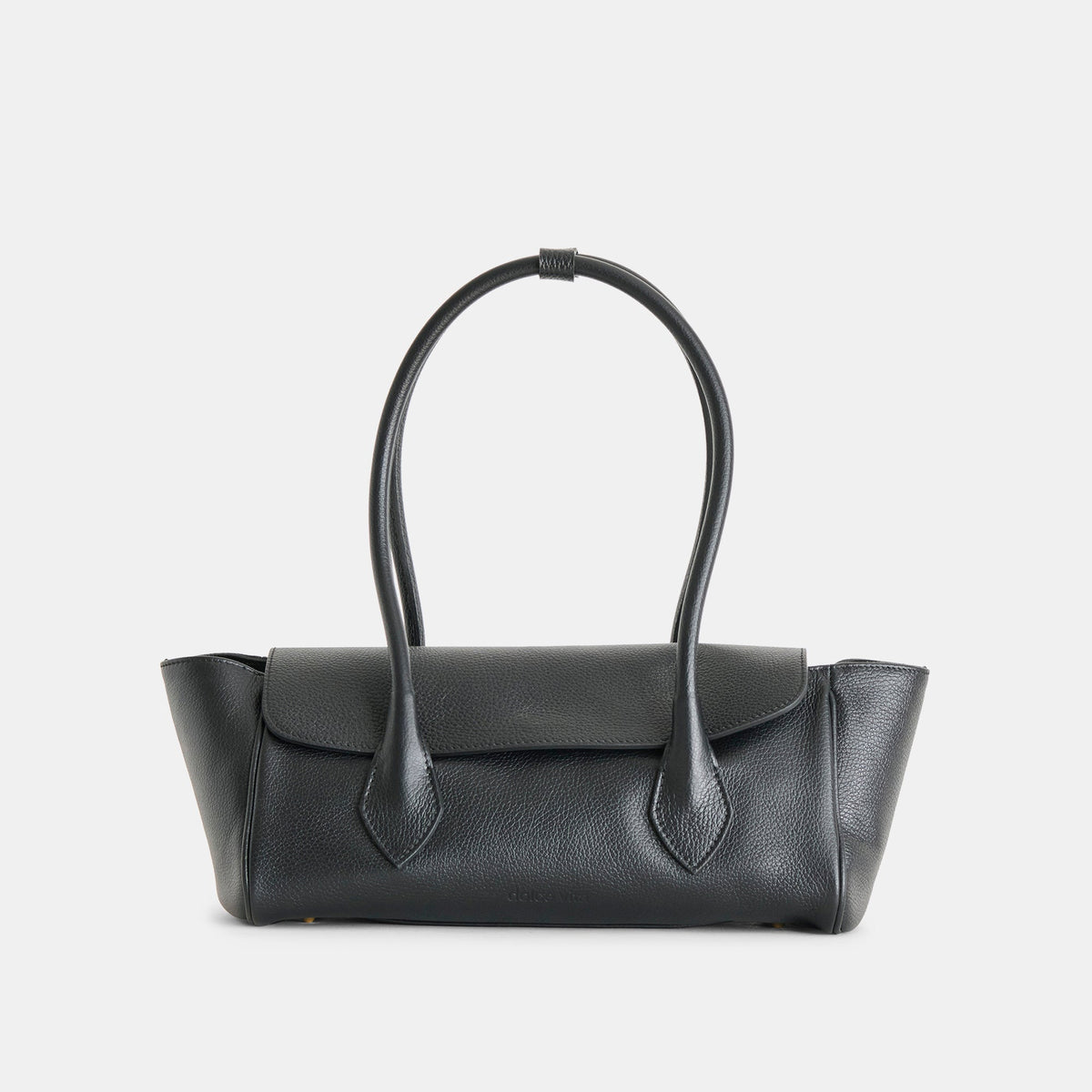 IRENE SHOULDER BAG BLACK LEATHER
 – Dolce Vita / Dolce Vita