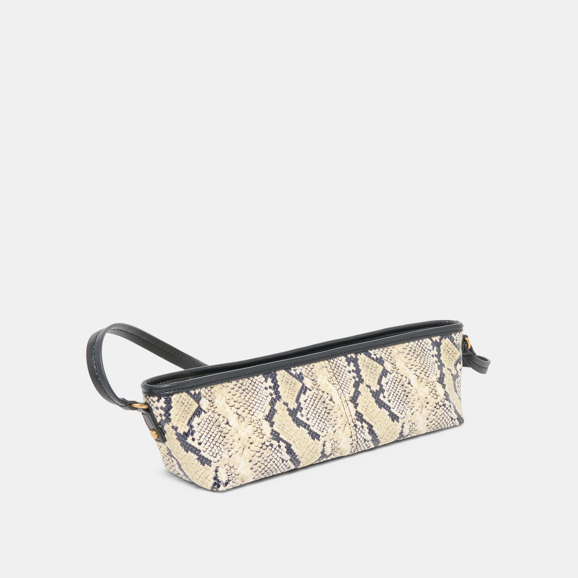 Savaii Black White Snake Stella Shoulder Bag / Dolce Vita