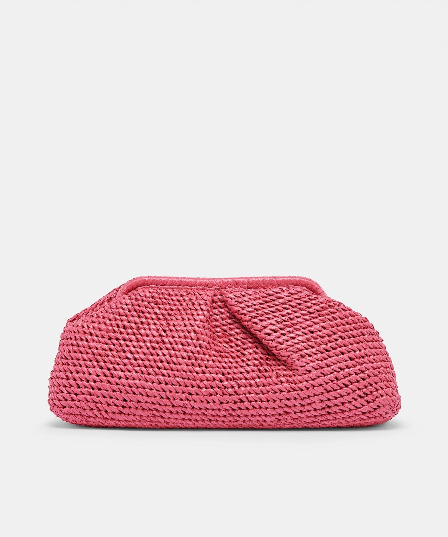 CRISSY Clutch Bag Orchid Raffia | Orchid Clutch Purse
 – Dolce Vita / Dolce Vita