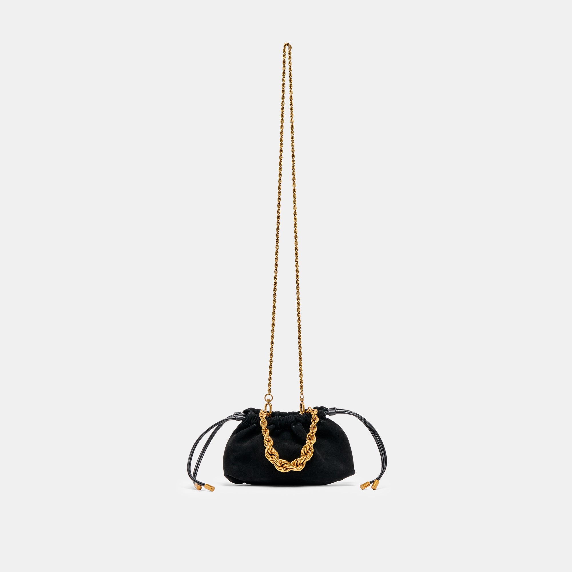 Cleo Black Suede Crossbody / Dolce Vita