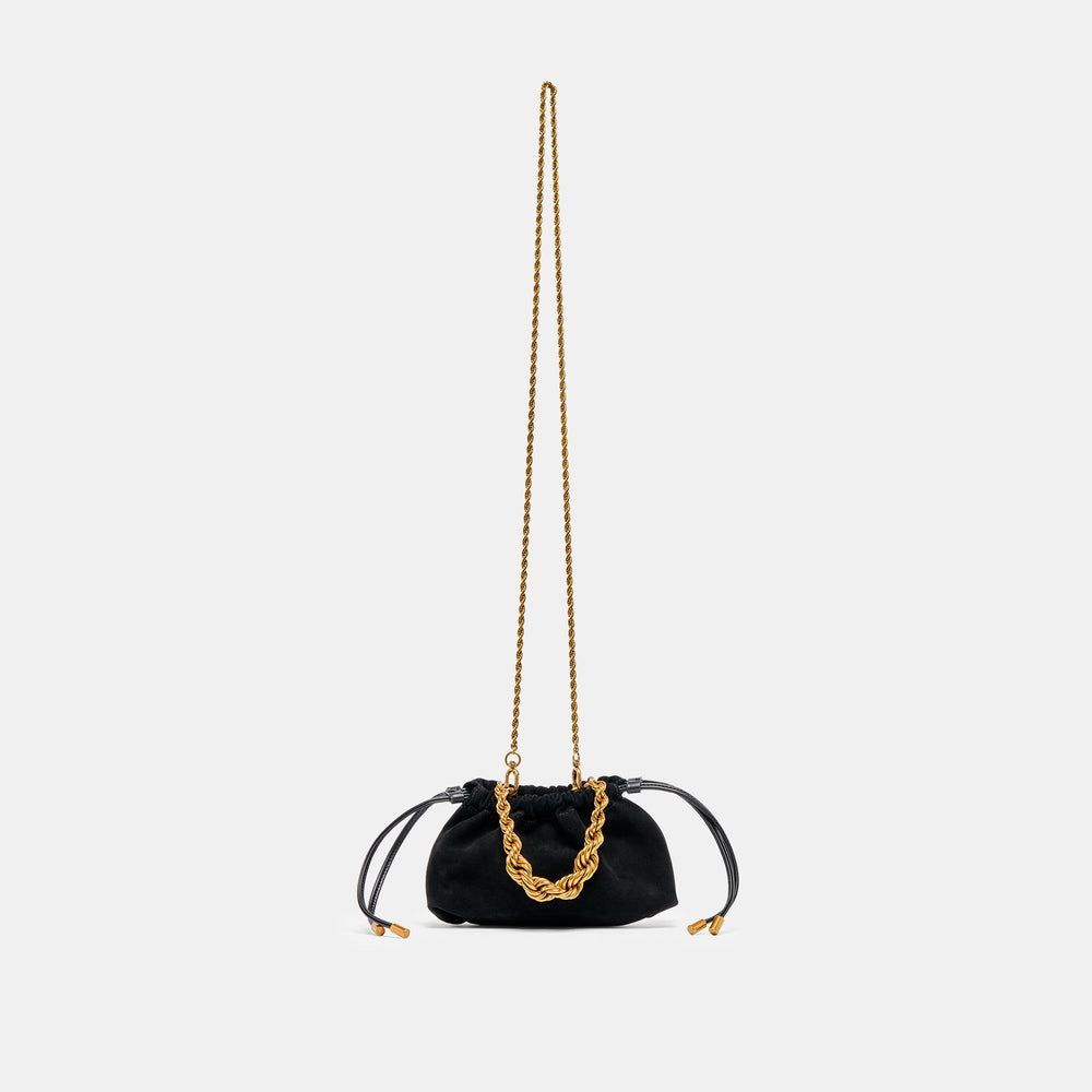 Cleo Black Suede Crossbody / Dolce Vita