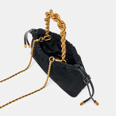 Cleo Black Suede Crossbody / Dolce Vita