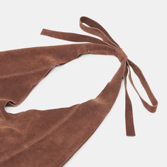 Marie Chocolate Suede Tote / Dolce Vita