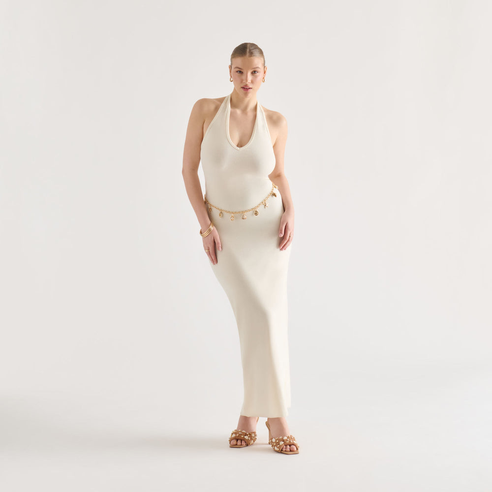 Shell Gold Chain Link Belt / Dolce Vita