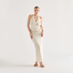 Shell Gold Chain Link Belt / Dolce Vita