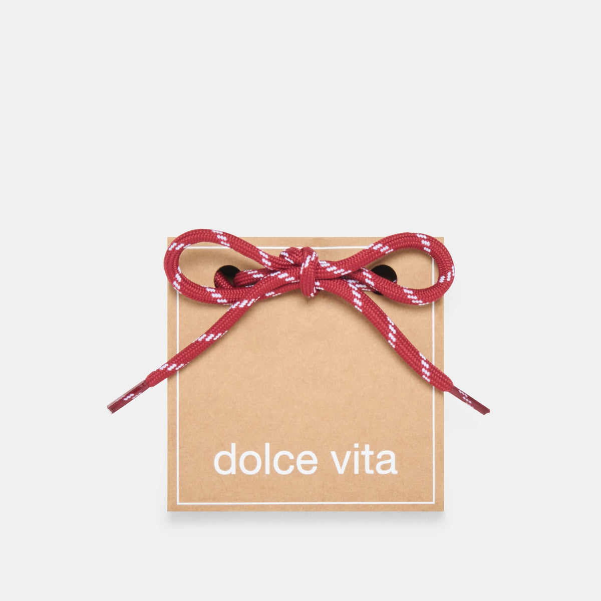 TICK MARK CORD LACE BURGUNDY MULTI
 – Dolce Vita / Dolce Vita