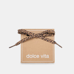 Animal Leopard Print Shoelace / Dolce Vita