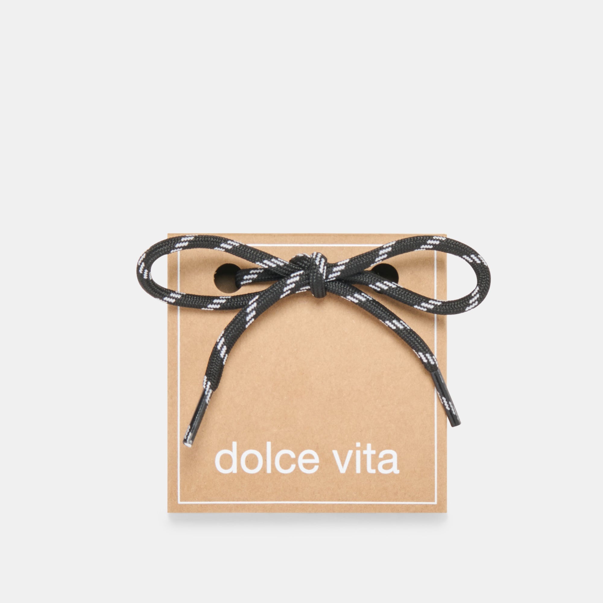 TICK MARK CORD LACE BLACK MULTI
 – Dolce Vita / Dolce Vita